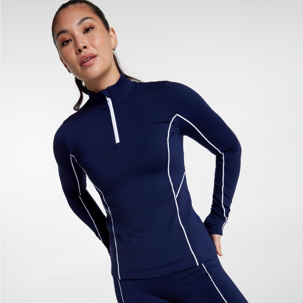 CALIA Women's Tipped Cold Dash
1/4 Zip UPF 50+ NWT